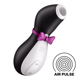 Satisfyer Pro - Pingwinek - (czarny-biały) - masażer łechtaczki Pingwin