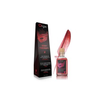 Orgie Lips Massage Kit Strawberry zestaw do masażu ust - 100ml